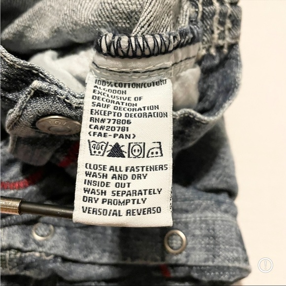 Tommy Hilfiger Baby Blue Jeans Size 12-18 Months - Picture 15 of 15